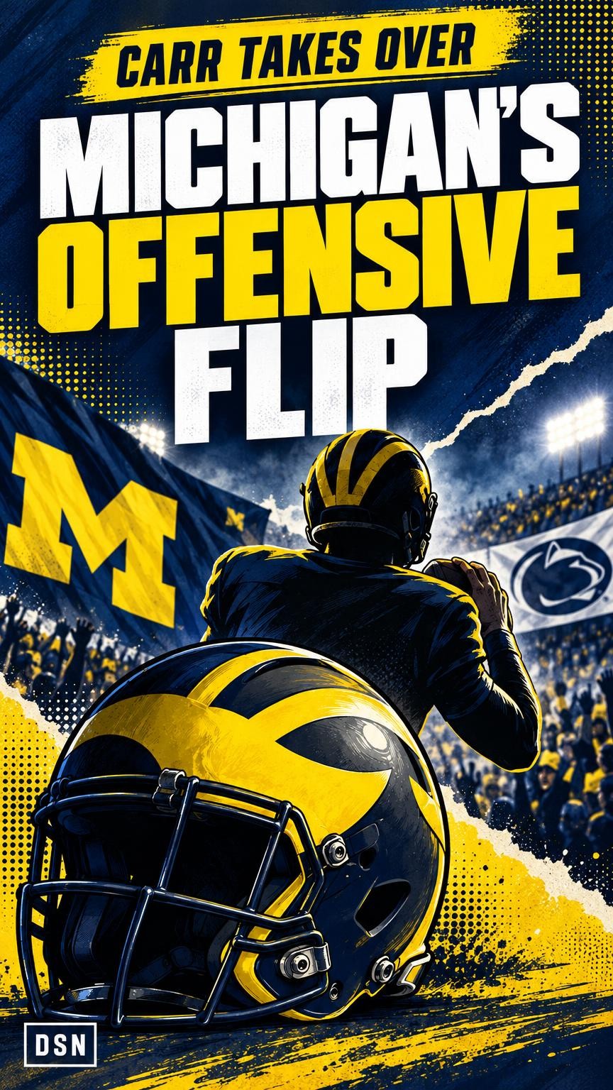 Video thumbnail for Michigan should ride Tommy Carr after the Penn State win