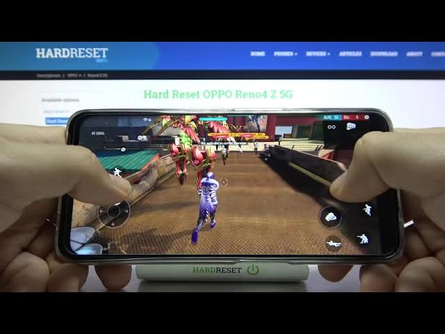 Video thumbnail for Garena Free Fire Gameplay on OPPO Reno4 Z 5G – Check Out Performance Test