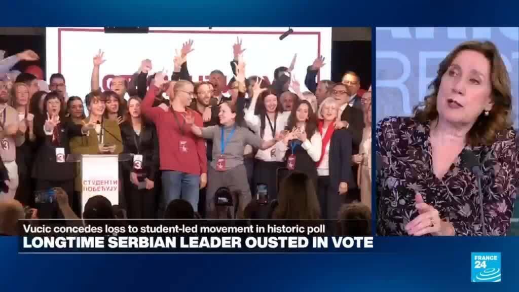 Video thumbnail for Serbia's Vucic concedes defeat to the student-led movement: What's next?