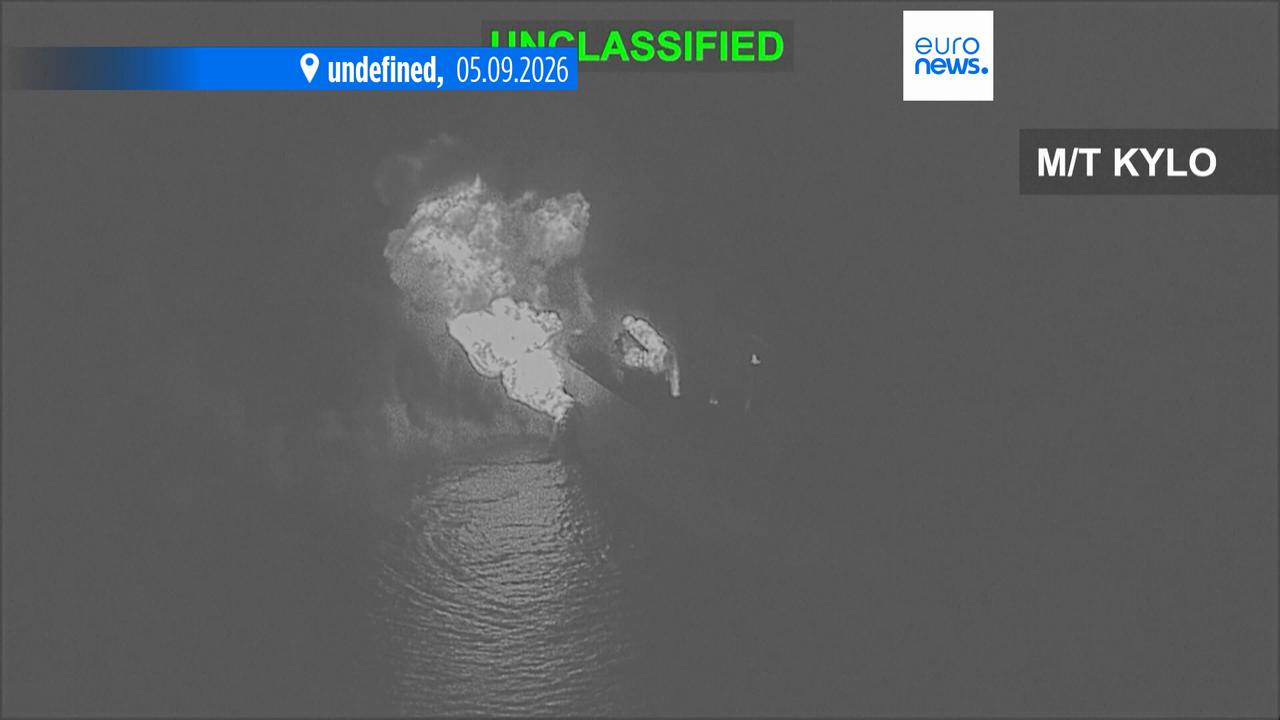 Video thumbnail for US says its forces destroyed three Iranian oil tankers after IRGC targeted navy warships