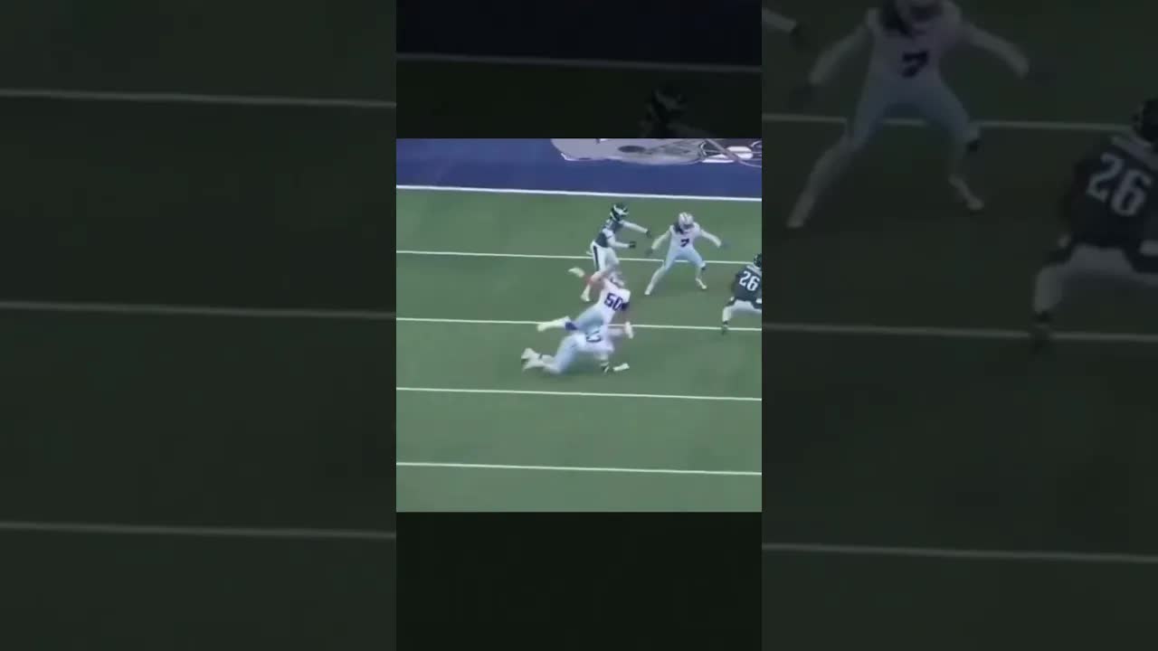 Video thumbnail for Dallas Cowboys vs Philadelphia Eagles: Unbelievable Tackle!