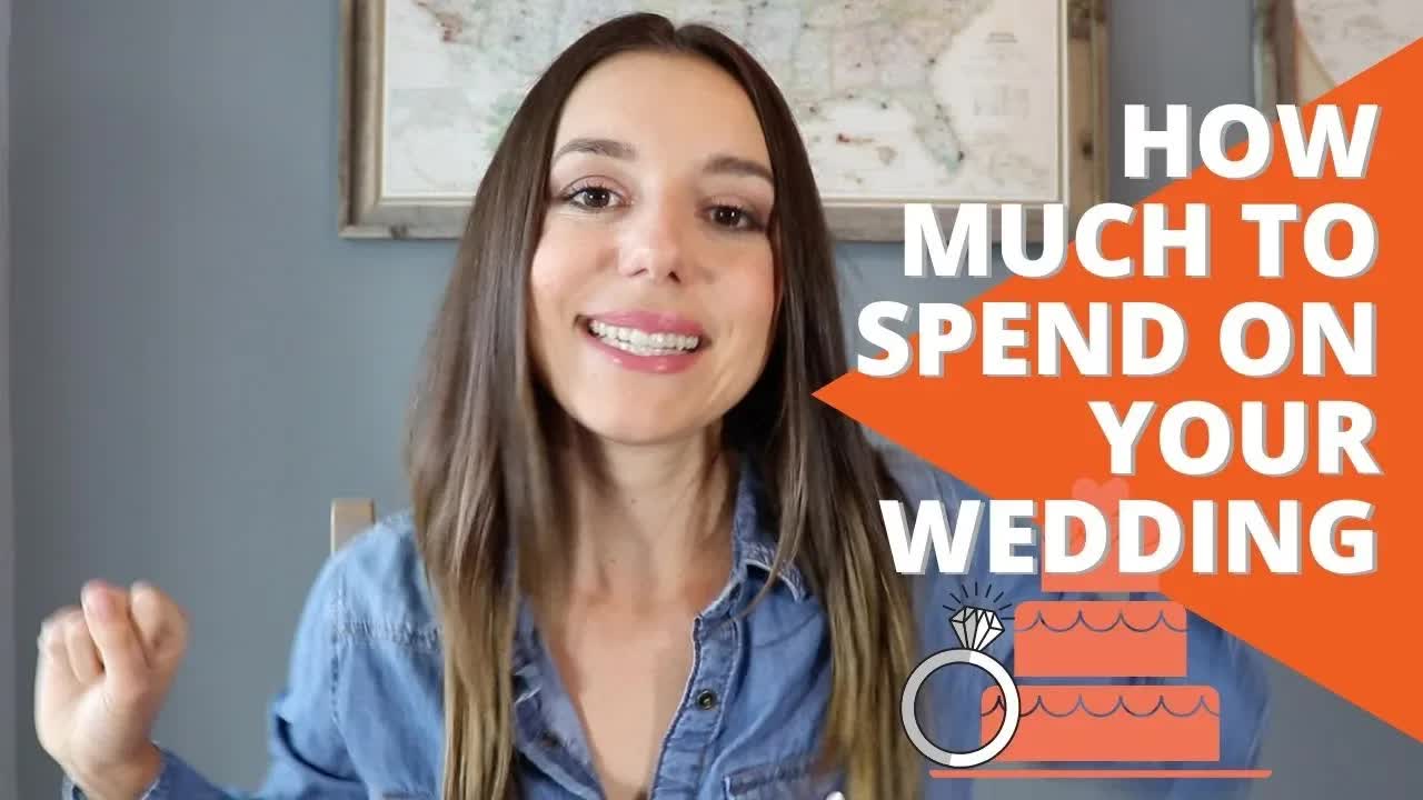 Video thumbnail for Debt Free Millennials: real wedding budget breakdown: how much should *you* spend?