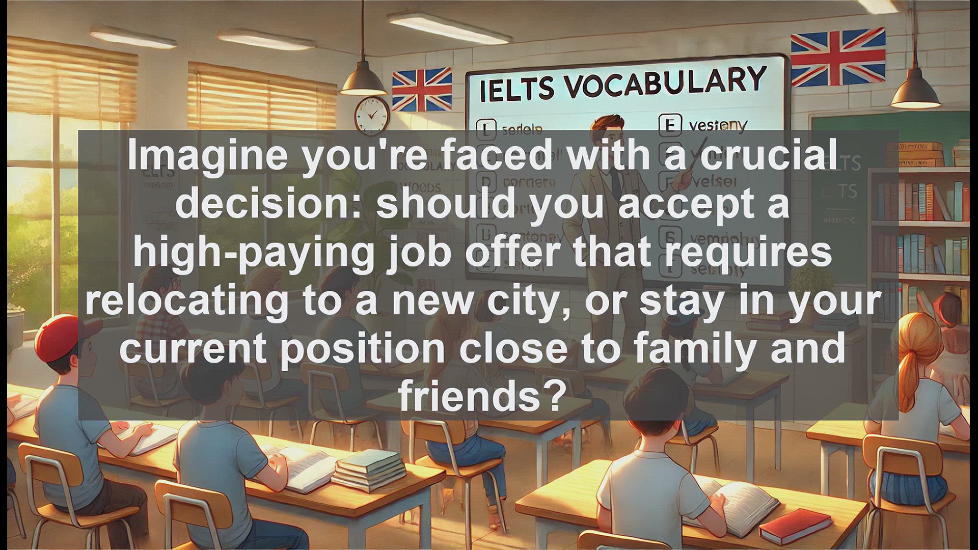 'Video thumbnail for 5000 Must Know IELTS 8.0 Vocabulary - Understanding 'Outweigh': Boost Your IELTS Score'