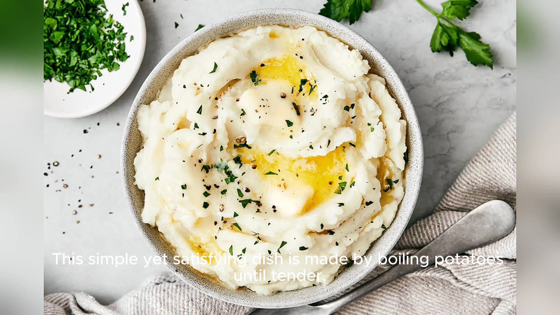 Video thumbnail for Mashed potatoes