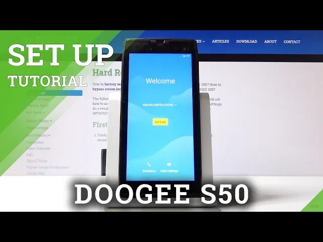 Video thumbnail for How to Set Up DOOGEE S50 – Perform Activation Process