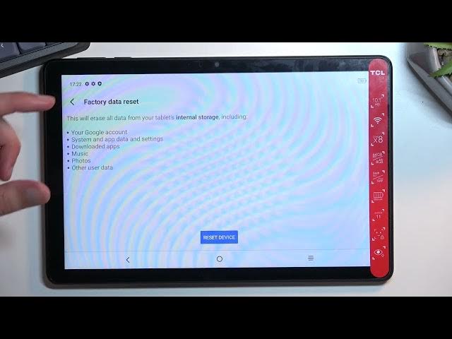 Video thumbnail for TCL Tab 10 How To Hard Reset Using Settings