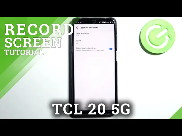 Video thumbnail for How to Adjust Video Quality of Screen Recorder in TCL 20 5G?