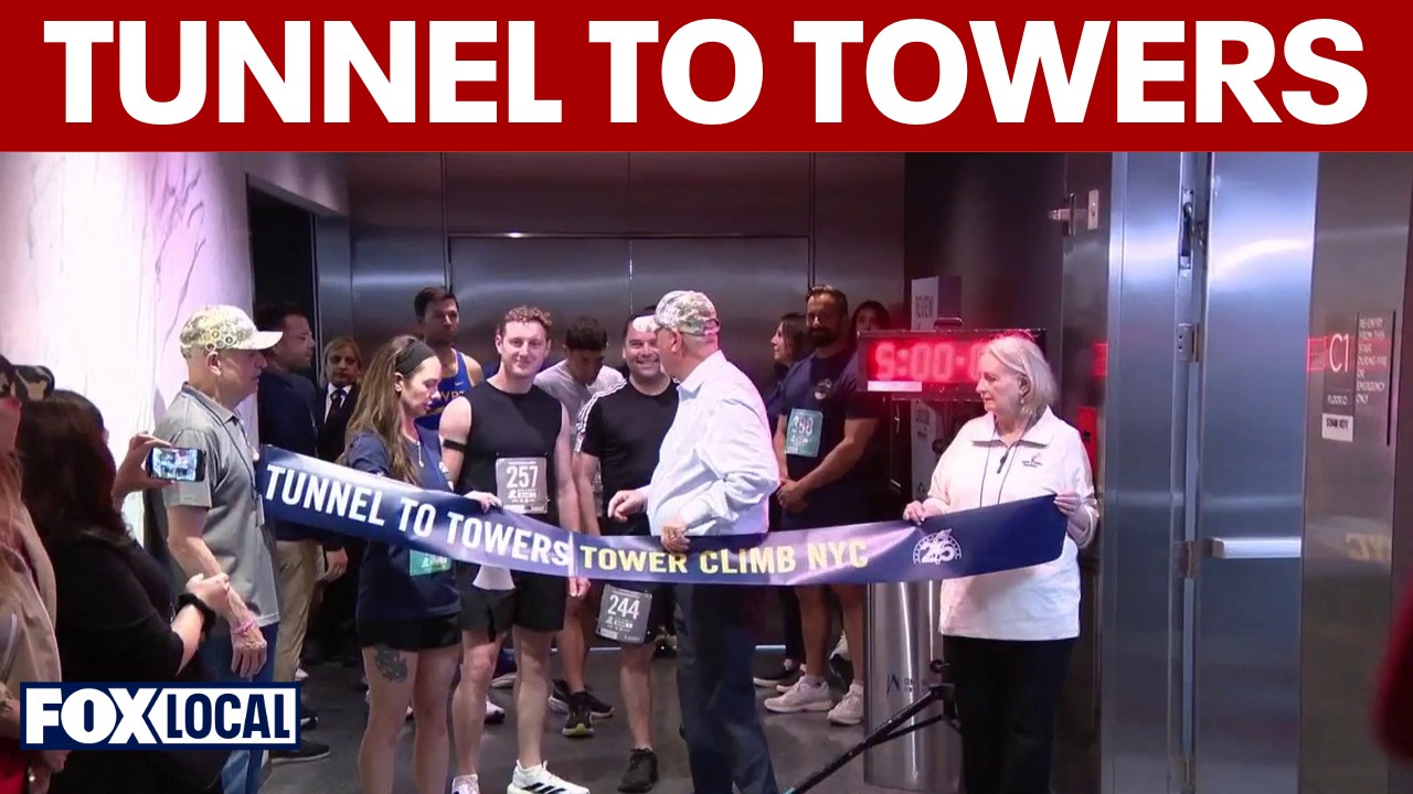 Video thumbnail for 10th Tunnel to Towers Foundation Tower Climb in NYC