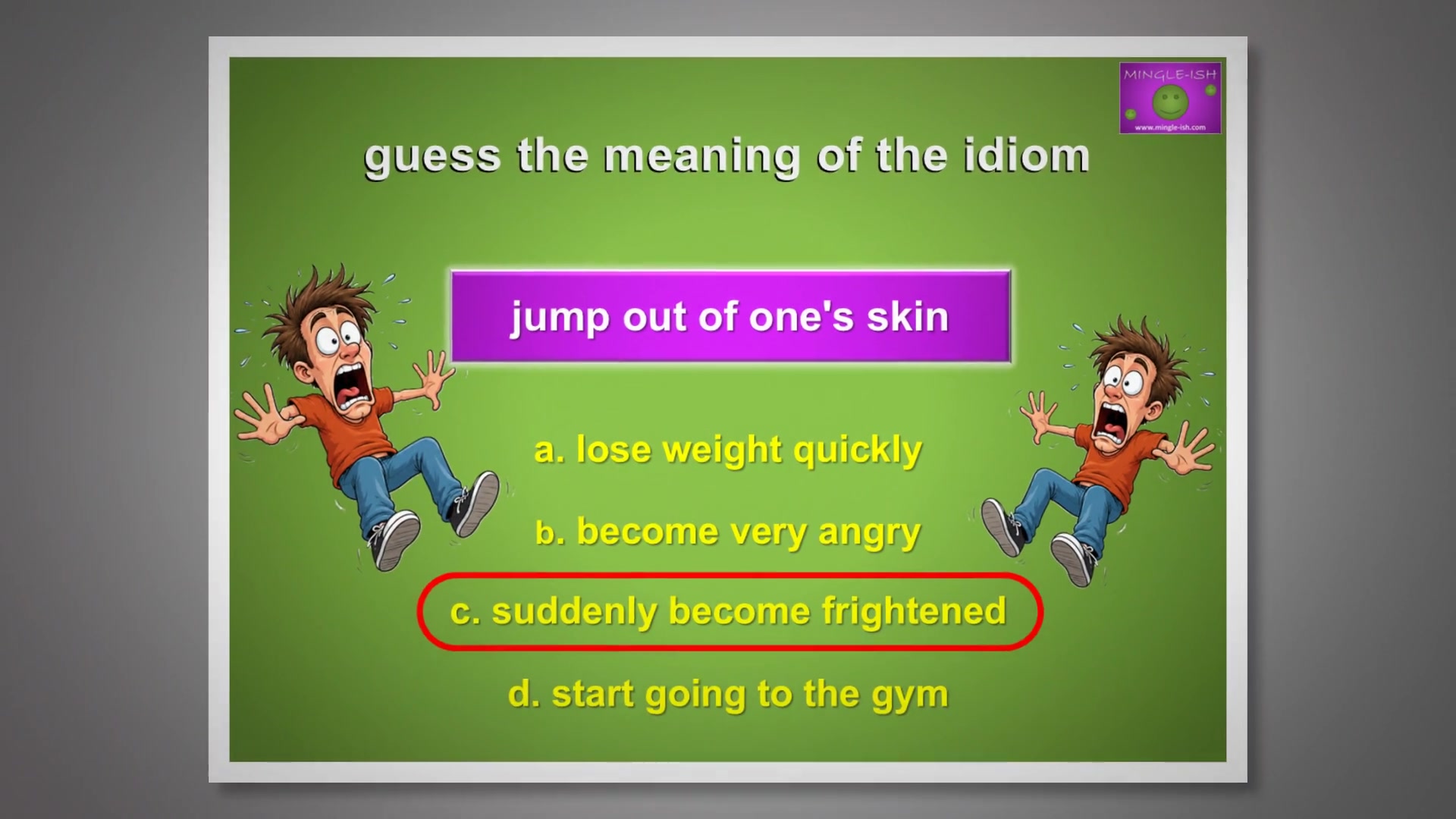 Video thumbnail for Skin Idioms Quiz: Guess the Meaning of the Idiom #2