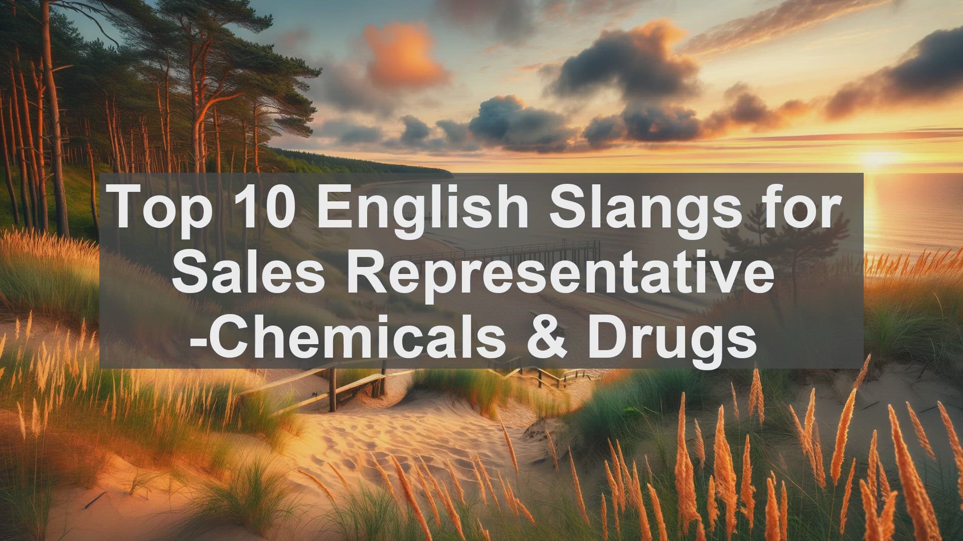 'Video thumbnail for Top 10 English Slangs for Sales Representative Chemicals  Drugs'