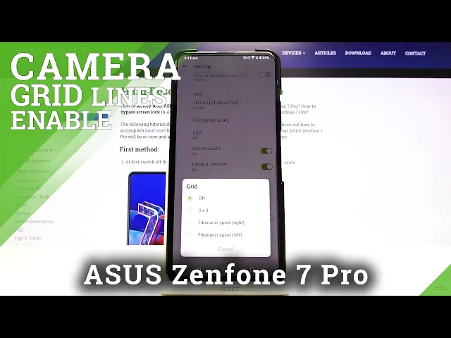 Video thumbnail for How to Disable Gridlines in ASUS Zenfone 7 Pro – Use Camera Orientation Lines