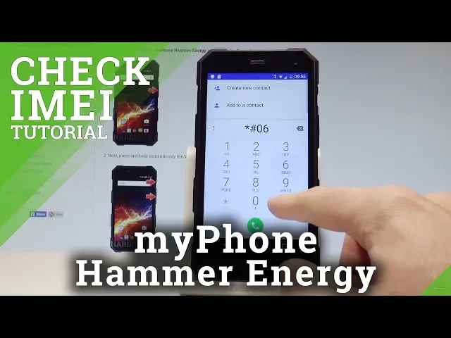 Video thumbnail for How to Check IMEI on myPhone Hammer Energy - IMEI & Serial Number |HardReset.Info