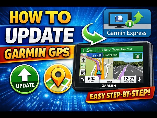 Video thumbnail for How To Update Garmin Gps ?