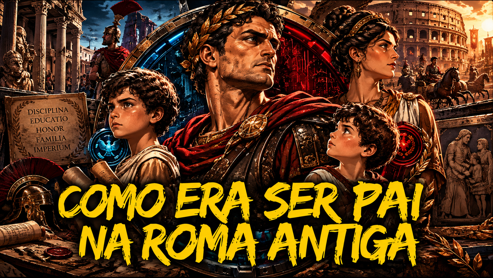 Video thumbnail for SPY VS. SPY - COMO ERA SER PAI NA ROMA ANTIGA
