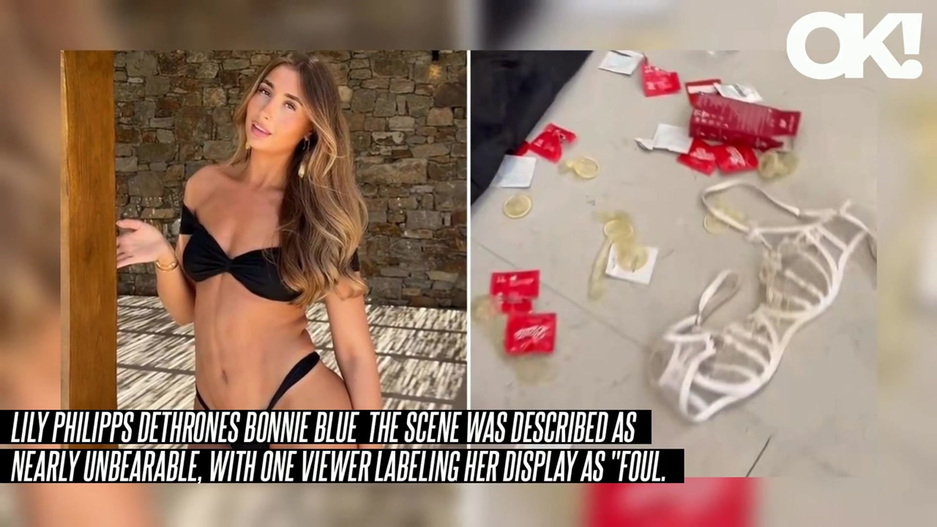 'Video thumbnail for Lily Philipps Reveals the Shocking Aftermath of Sleeping With 1,113 Men in 1 Day in Graphic Videos'