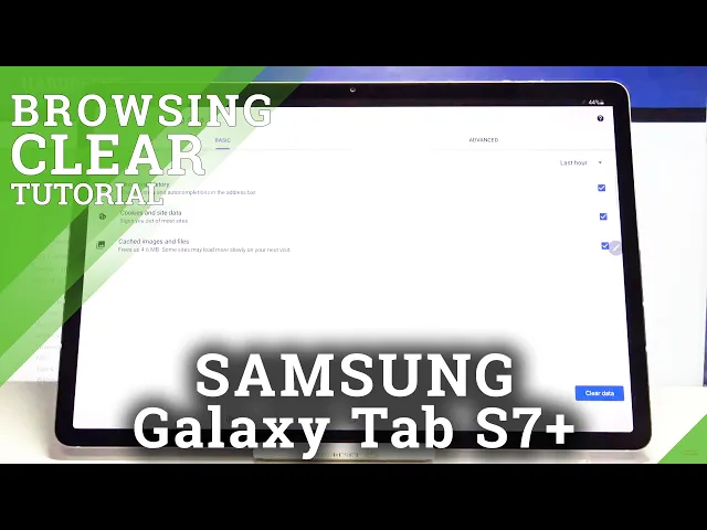 Video thumbnail for How to Clear Browser in SAMSUNG Galaxy Tab S7+ - Clear Browsing History