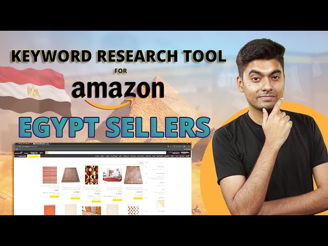 'Video thumbnail for Keyword Research Tool for Amazon Egypt Sellers | EcomStal'