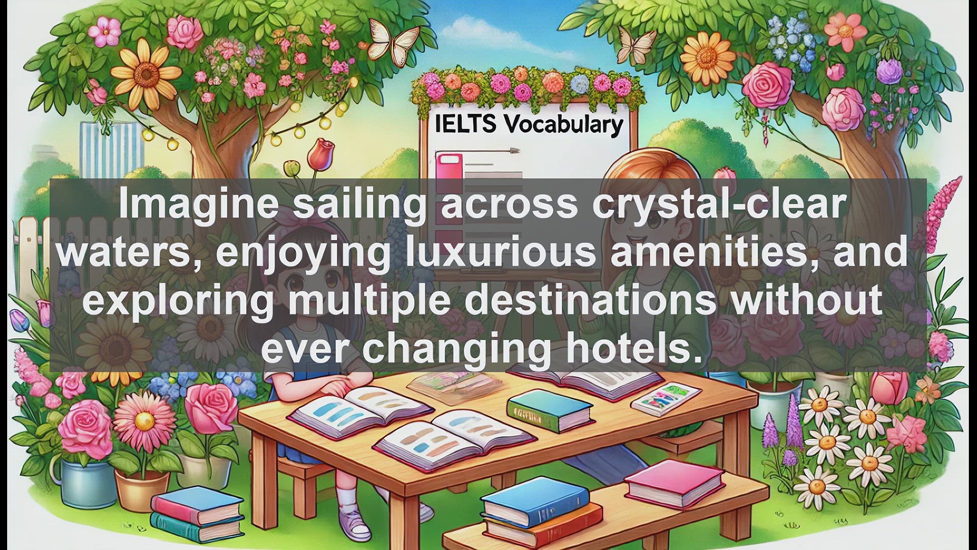 'Video thumbnail for 2500 Must Know IELTS 6.5 Vocabulary - IELTS Vocabulary: Understanding and Using the Word 'Cruise''