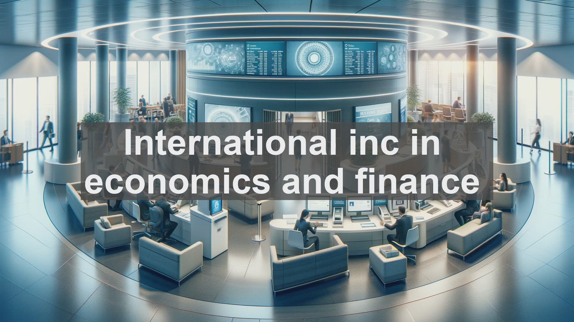 'Video thumbnail for International inc in economics and finance'