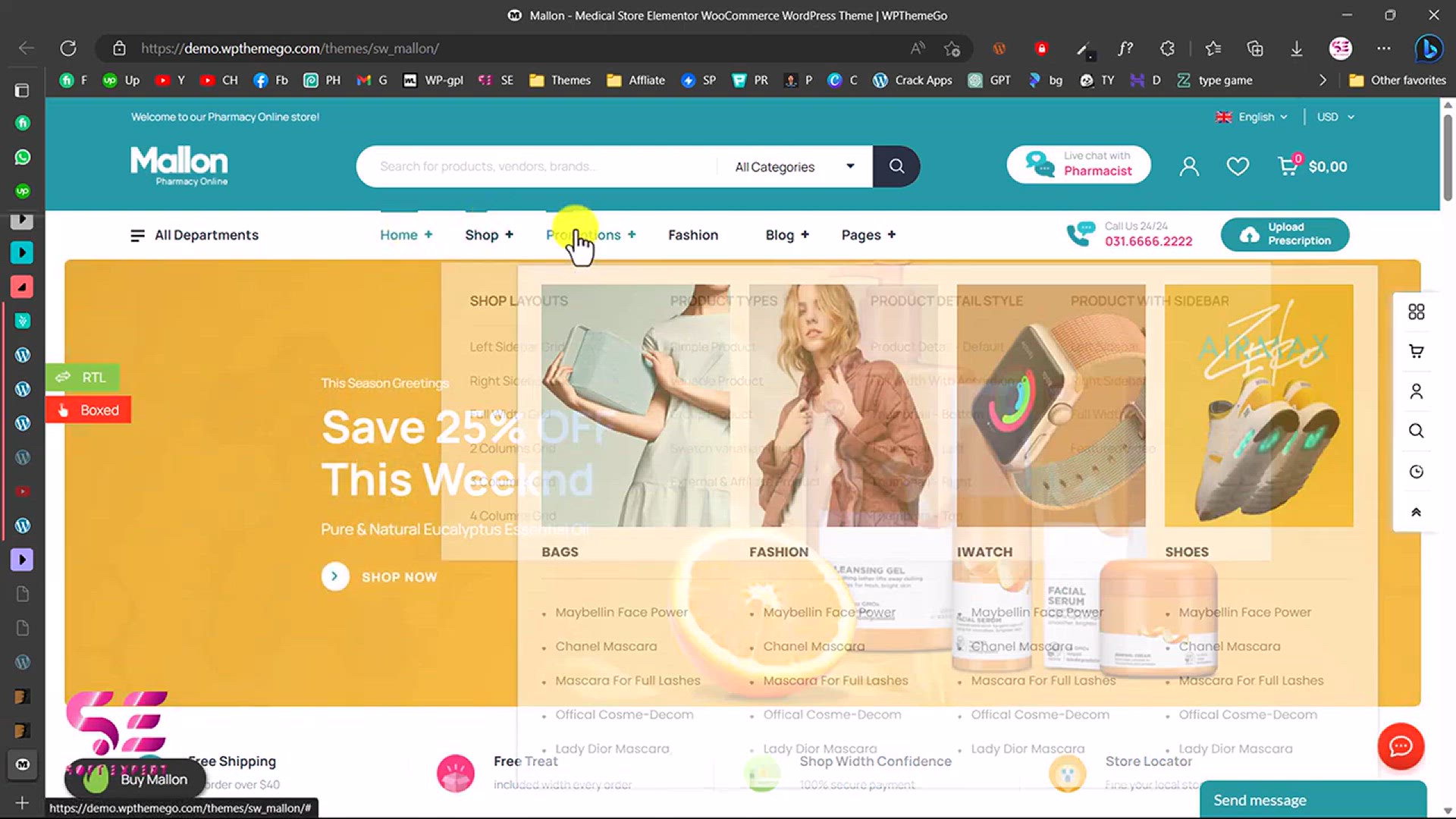 'Video thumbnail for How to create an Online Medical Store Website'