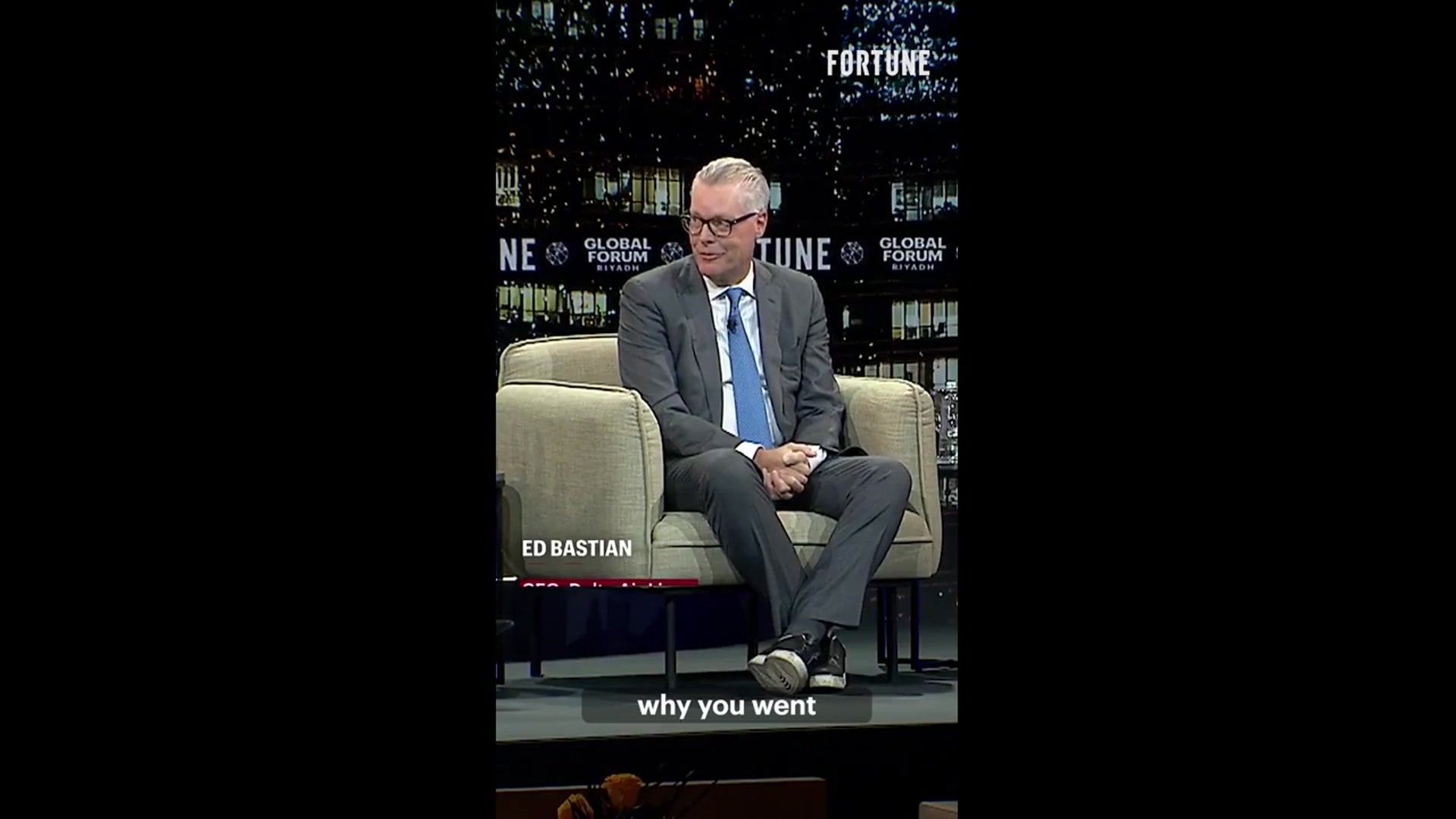 'Video thumbnail for Delta CEO on new nonstop route from Atlanta to Riyadh: “I believe it’s going to gain popularity quickly.”'