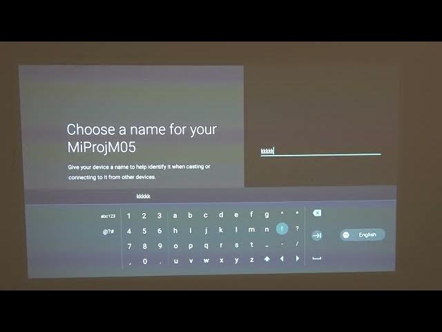 Video thumbnail for How to Change Device Name for XIAOMI Mi Smart Projector 2 Pro - Set New Name for XIAOMI Projector 2
