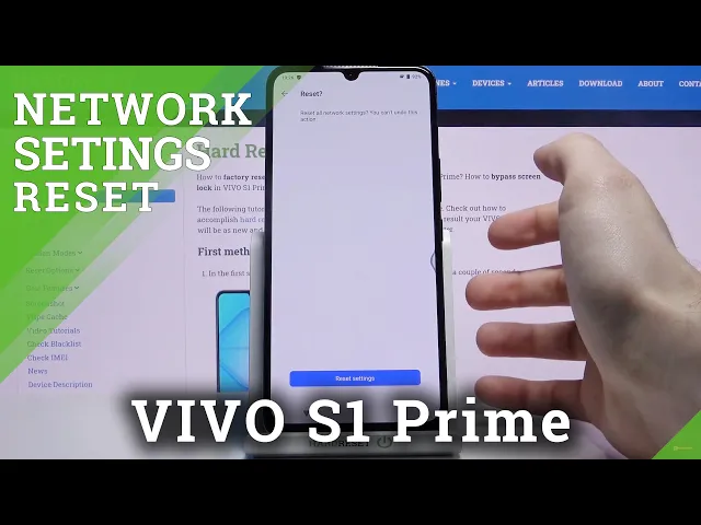 Video thumbnail for How to Reset Network Settings on VIVO S1 – Restore Network Settings