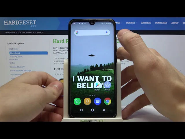 Video thumbnail for How to Enable Safe Mode in KRUGER & MATZ Move 9 – Deactivate Third-Part Apps