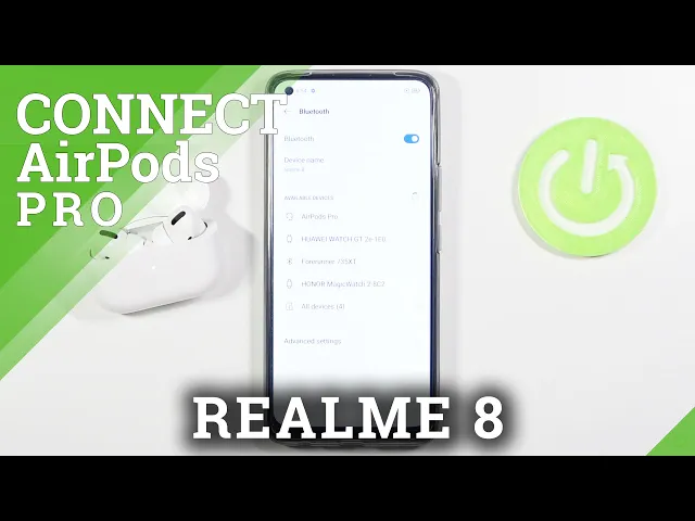Video thumbnail for How to Connect AirPods Pro with REALME 8 – Wireless AirPods Connection