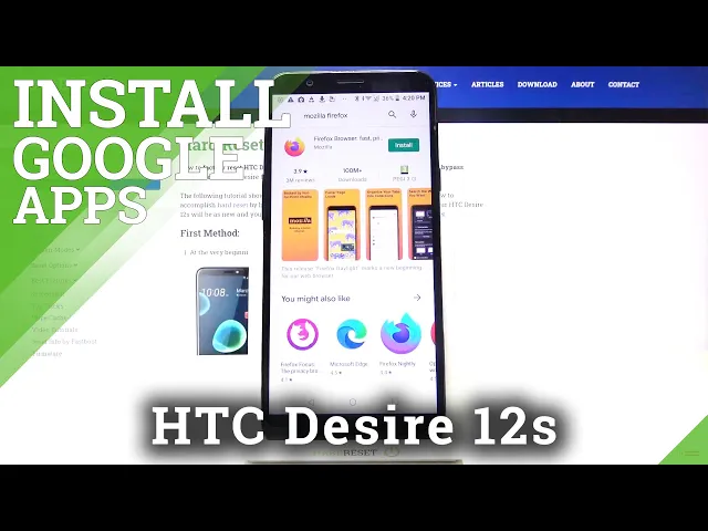 Video thumbnail for Install App - Download Program to HTC Desire 12s