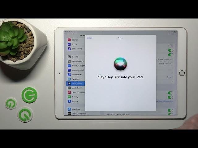 Video thumbnail for How to Activate the Hey Siri Voice Match on the iPad Pro 12.9' 2017