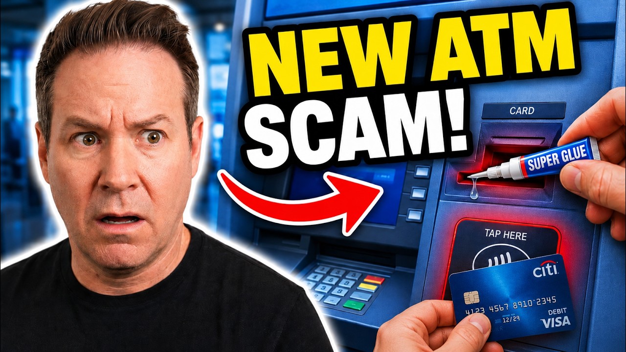 Video thumbnail for This NEW ATM SCAM Is Fooling Everyone — Don't Tap Your Card!