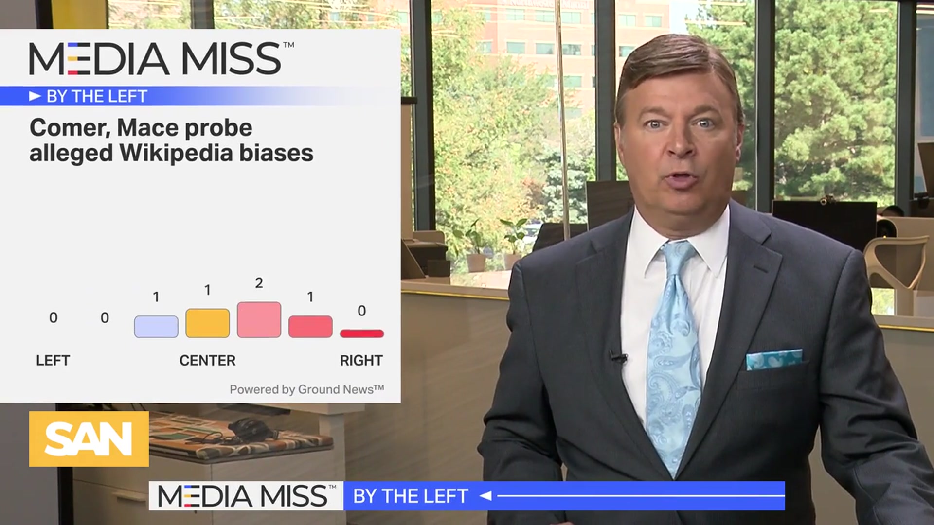 'Video thumbnail for Media Miss Minute: Republicans probe Wikipedia bias, Collins heckled in Maine'