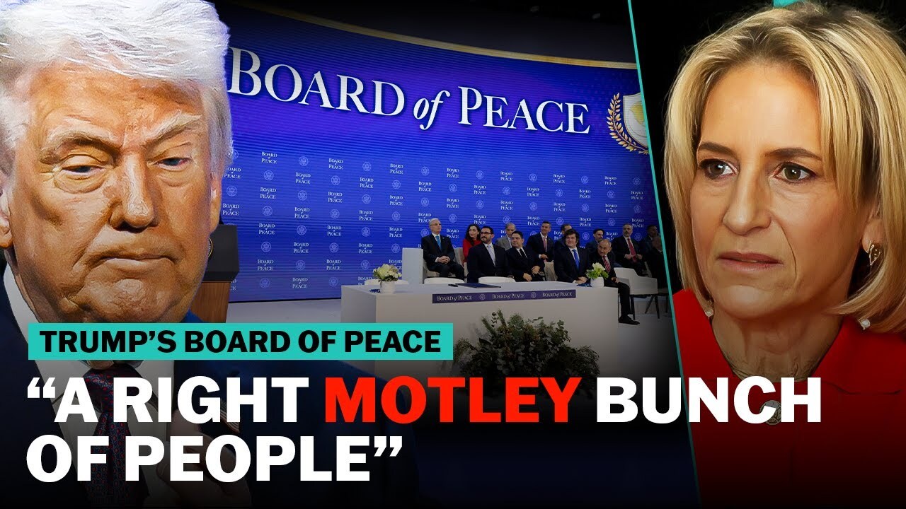 Video thumbnail for Trump's 'Board of Peace' explained... | The News Agents