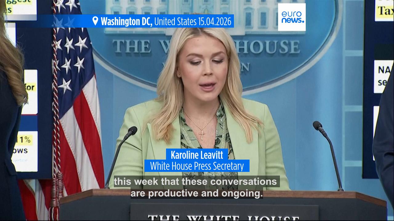 Video thumbnail for 'Discussions are being had' on second round of Iran talks in Pakistan, White House says