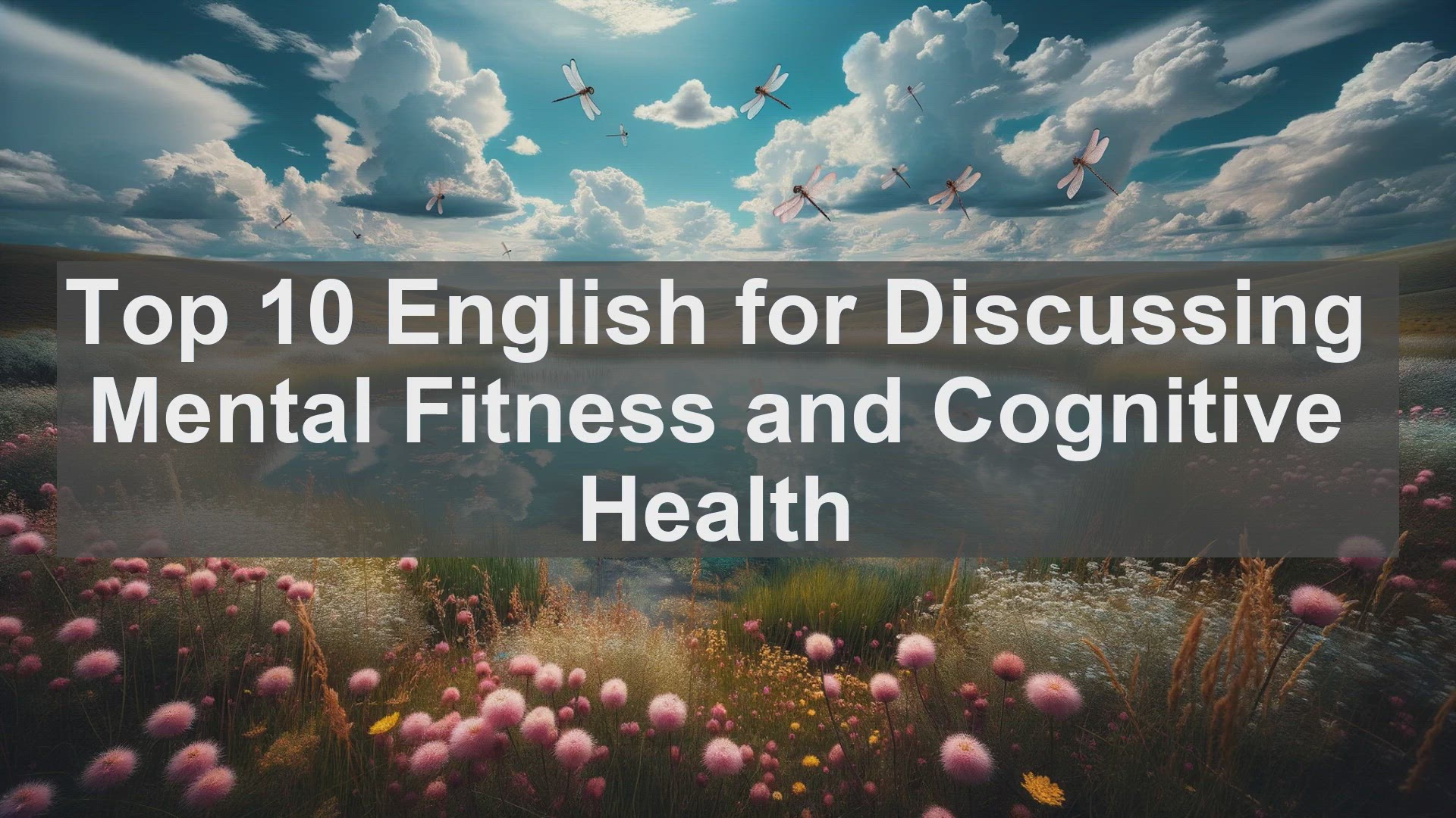 'Video thumbnail for Top 10 English for Discussing Mental Fitness and Cognitive Health'