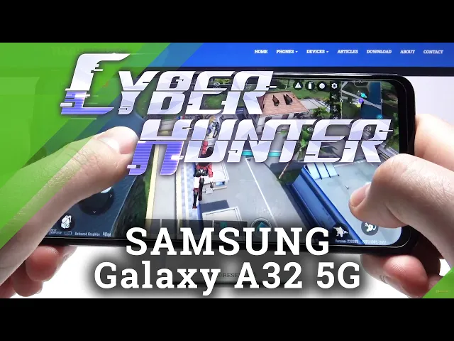 Video thumbnail for SAMSUNG Galaxy A32 5G - Cyber Hunter GamePlay