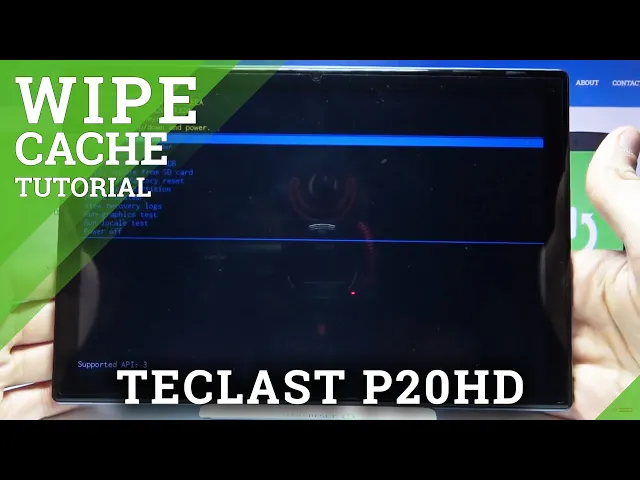 Video thumbnail for How to Wipe Cache Partition in TECLAST P20HD – Release Memory