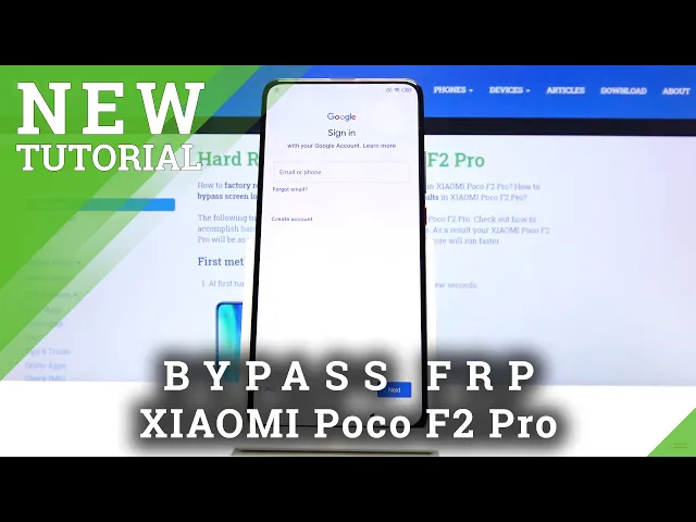 Video thumbnail for How to Bypass FRP in Xiaomi Poco F2 Pro - Remove Google Protection