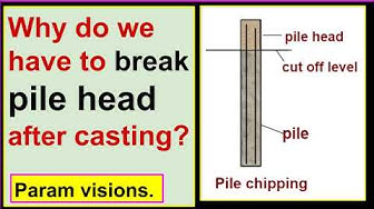 'Video thumbnail for Why do we have to break pile head after casting?'