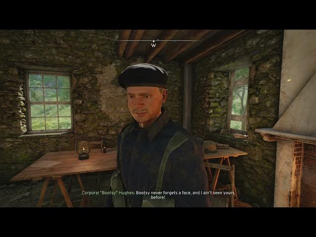 Video thumbnail for Atomfall - Enter Skethermoor (New Leads Added) Reach Trader Camp: Meet Corporal "Bootsy" Hughes