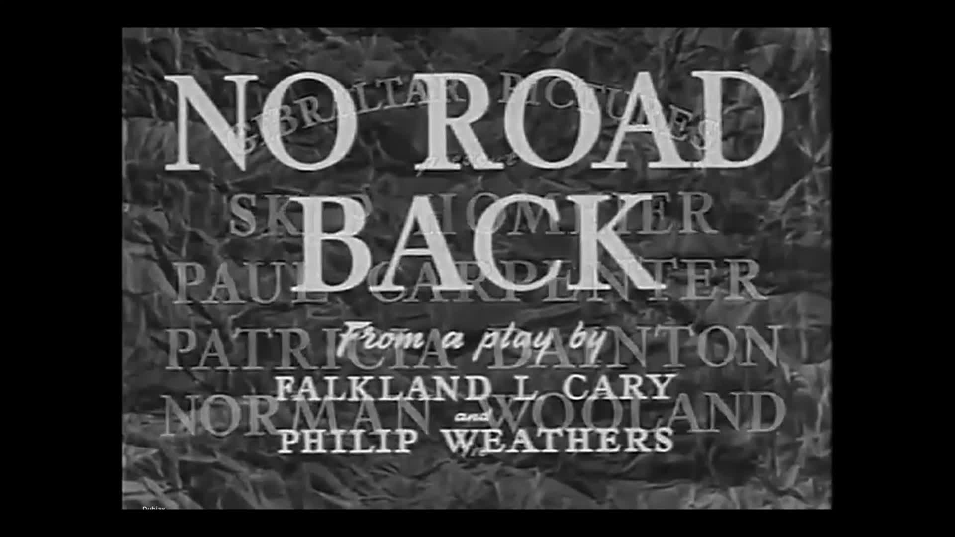 Video thumbnail for No Road Back (1957)