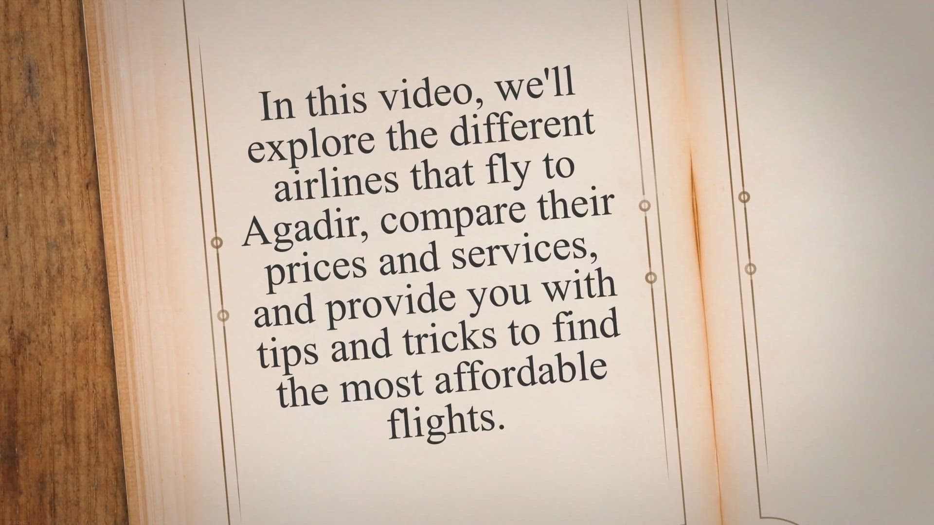 Video thumbnail for Unlocking Agadir and Morocco: Your Ultimate Guide to Finding the Best Flight Deals!