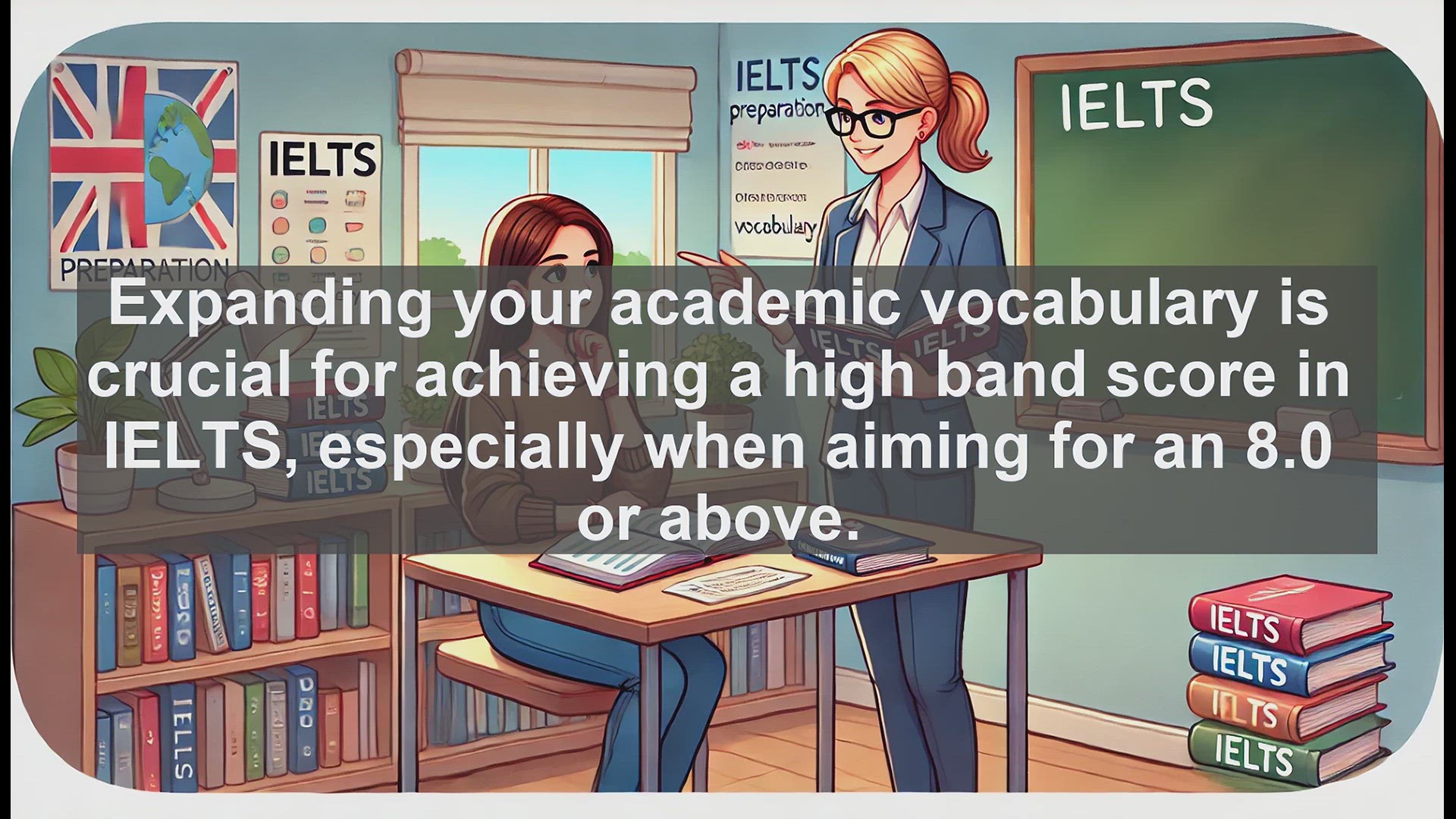 'Video thumbnail for 5000 Must Know IELTS 8.0 Vocabulary - IELTS Vocabulary: Understanding and Using 'Monograph''