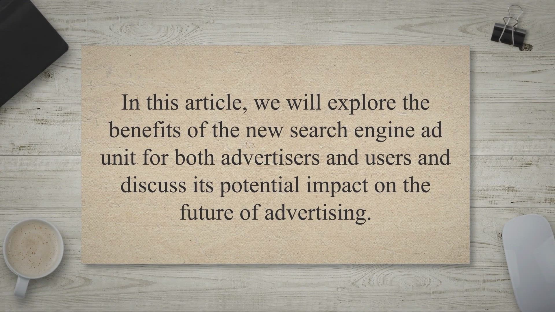 Video thumbnail for The Future of Advertising: Exploring the Benefits of the New Search Engine Ad Unit for Advertisers and Users