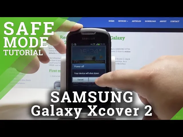 Video thumbnail for How to Activate Safe Mode in Samsung Galaxy Xcover 2 – Deactivate Third Party Apps