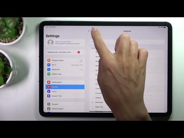Video thumbnail for How to Change the Ringtone on the iPad Pro 11'' 2022