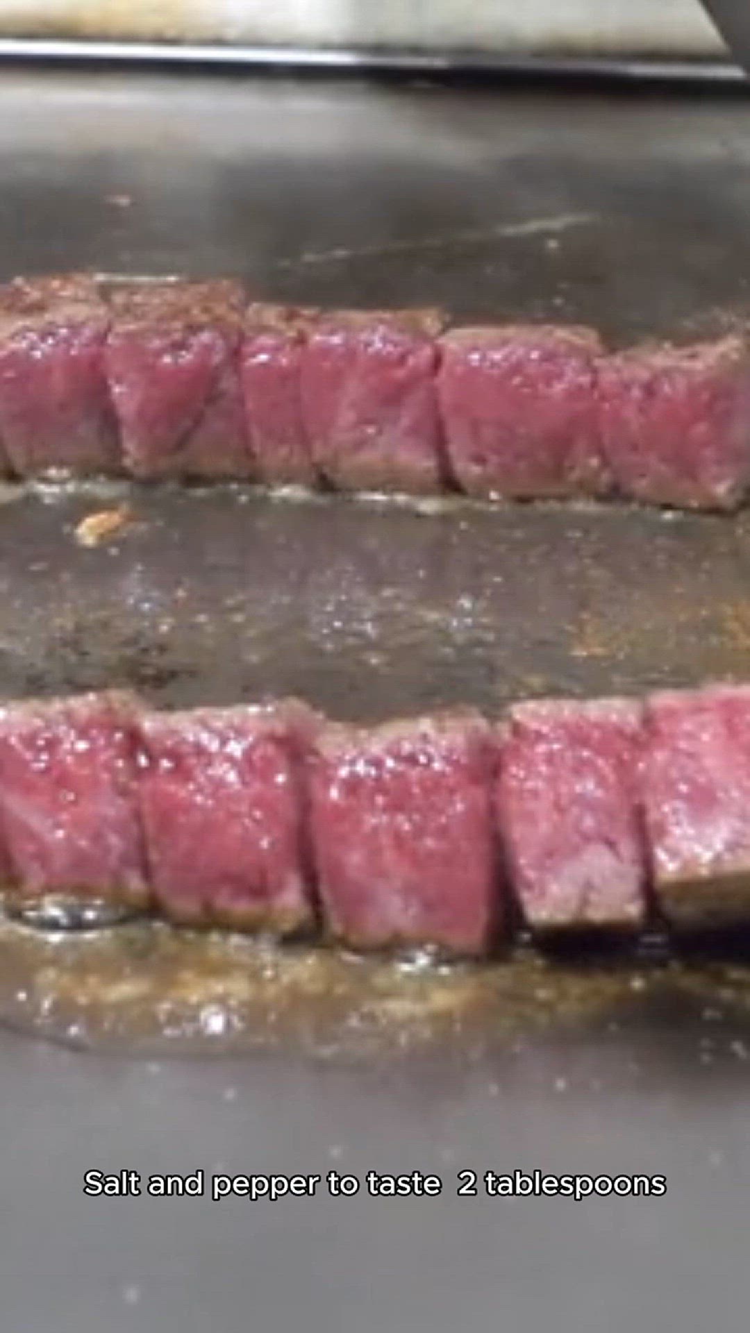 Video thumbnail for steak recipe