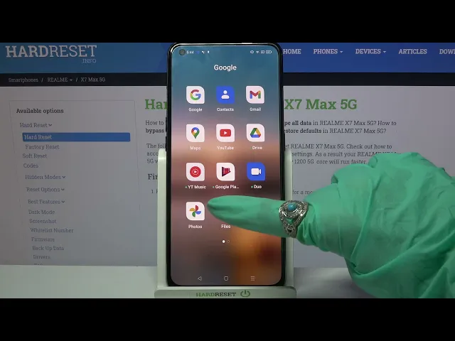 Video thumbnail for REALME X7 Max and Saved Files – Get Access to Downloads