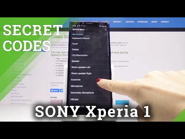 Video thumbnail for Secret Codes on SONY Xperia 1 – Hidden Features